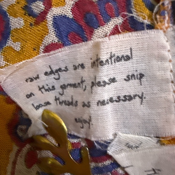 Free People One Aloha Parsley Printed Wide-Leg Pants at Free People - Picture 10 of 10